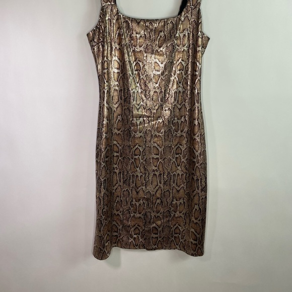 NWT L’AGENCE Auden #38 Snake Print Mini Dress M Medium - Picture 12 of 16